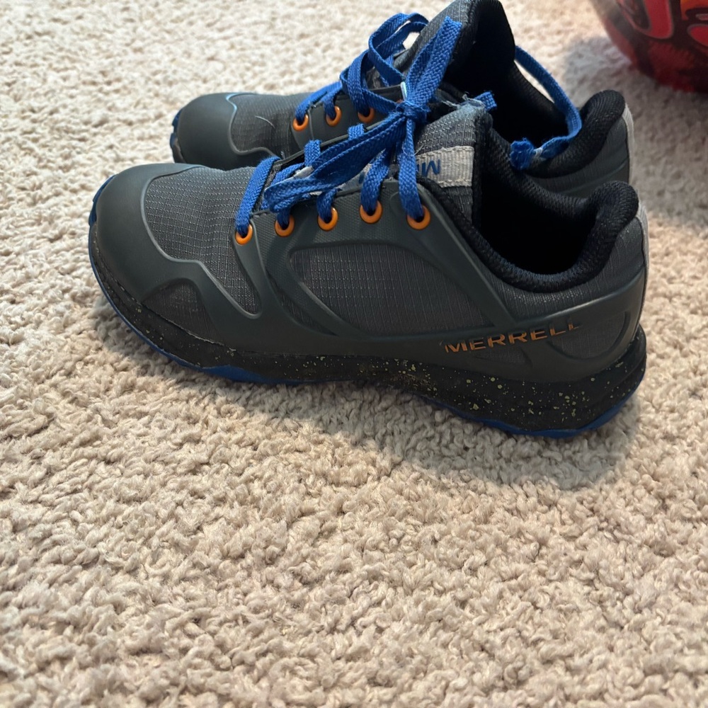 Merrell Kids' Gray and Blue Sneakers